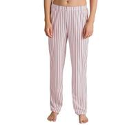 Calida Schlafhose Favourites 100% Baumwolle atmungsaktiv lockerer Schnitt Rosa gestreift L