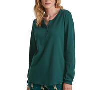 Calida Pyjama-Oberteil in Grün - Größe XXS | Damen Loungewear
