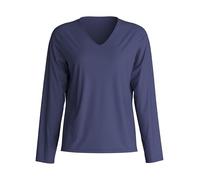 Calida - WOMEN Shirt long-sleeve cobalt blue - Gr. - S
