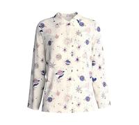 CALIDA Favourites Langarmshirt Damen Charm Cream 40-42