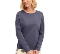 CALIDA Favourites Langarmshirt Damen, aus Bio Baumwolle, atmungsaktiv, pflegeleicht