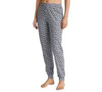 Calida Favourites Lavender Pyjama Pants Marine gemustert Baumwolle X-Small Damen
