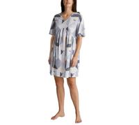 CALIDA Favourites Nachthemd Damen | weich und anschmiegsam, glatte Qualität mit V-Ausschnitt und Fledermausärmeln, Länge 95cm