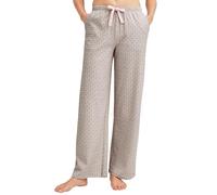 CALIDA Pyjamahose Favourites Damen 100% Baumwolle elastischer Bund mit Seitentaschen Tea-Grün Gr. XS