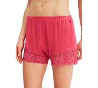 CALIDA Favourites Pyjamahose Damen | kurze Schlafanzug-Hose aus seidig weichem Modal, anschmiegsam und mit femininen Spitzendetails