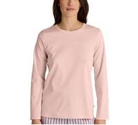 Calida Favourites Sleep Cotton Shirt Long-Sleeve Rosa gestreift Baumwolle X-Small Damen