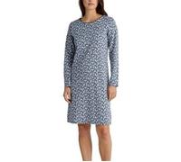 Calida Favourites Sleep Long-Sleeves Nightdress Marine Baumwolle X-Small Damen