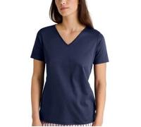 Calida Favourites Sleep Shirt Short-Sleeve Marine Baumwolle Medium Damen