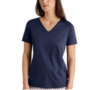 Calida Favourites Sleep Shirt Short-Sleeve Marine Baumwolle X-Large Damen