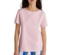 CALIDA Favourites T-Shirt Damen, Bio-Baumwolle, verspielter Look, einfach Pflege, gerader Schnitt