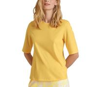 CALIDA Favourites T-Shirt Damen, temperaturausgleichend und atmungaktiv golden cab Yellow 32-34