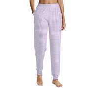 CALIDA Favourites Xtra Hose Damen, mit Seitentaschen, aus 100% Baumwolle digital Lavender 36-38