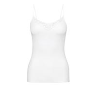 CALIDA Feminin Sense Spaghetti-Top Damen, aus 100% extrafeiner Baumwolle, Feinripp, verstellbare Träger, naht- und saumfrei