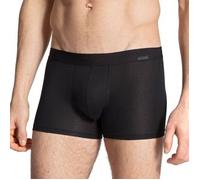 CALIDA Herren Boxershorts Focus, schwarz aus Tencel, Baumwolle und Elastan, schnelltrocknend und temperaturausgleichend, Größe: 58/60