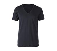 CALIDA Focus T-Shirt Herren, mit eingefasstem V-Ausschnitt, temperaturausgleichend, feuchtigkeitsregulierend, schnelltrocknend und auf natürliche Weise antibakteriell