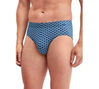 CALIDA Focus Trend Slip Herren, Unterhose mit stoffüberzogenem Bund, temperaturausgleichend, schnelltrocknend Atlantic Blue 50
