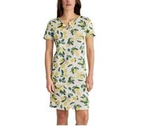 CALIDA Fruity Dreams Kurzarm-Nachthemd Damen, aus Bio Baumwolle, atmungsaktiv, temperaturregulierend, pflegeleicht, Länge 95cm