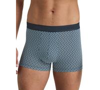 CALIDA Grafic Cotton Boxershorts Herren, aus 100% Supima-Baumwolle, mit Elastikbund Dark Sapphire 46-48