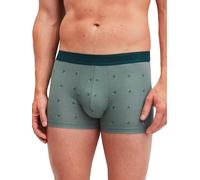 CALIDA Grafic Cotton Boxershorts Herren, aus 100% Supima-Baumwolle, mit Elastikbund Laurel Green 52-54