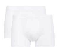 CALIDA Herren Boxershorts, 2er Pack - Cotton Code, Elastikbund, Activity Cotton Calida Herren XL (56) Weiß