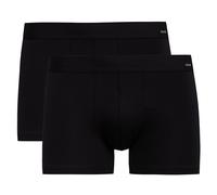 CALIDA Herren Boxershorts, 2er Pack - Cotton Code, Elastikbund, Activity Cotton Calida Herren XXL (58/60) Schwarz