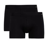 CALIDA Herren Boxershorts, 2er Pack - Cotton Code, Elastikbund, Activity Cotton Schwarz XL (56)