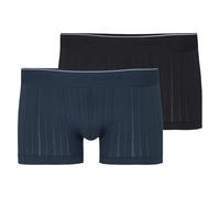 CALIDA Herren Boxershorts 2er Pack - Pure & Style, Elastikbund, einfarbig L Mehrfarbig