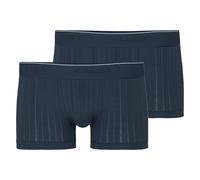CALIDA Herren Boxershorts 2er Pack - Pure & Style, Elastikbund, einfarbig XXL Blau