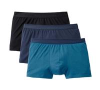 Boxershorts CALIDA "Natural Benefit", Herren, Gr. XL (56), bunt (mutlicolor), Single Jersey, Obermaterial: 95% Baumwolle, 5% Elasthan, bedruckt, mehrfarbig, normal, Unterhosen Boxershorts, Single Jers