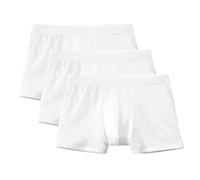 CALIDA Herren Boxershorts, 3er Pack - Natural Benefit, Elastikbund, Single Jersey Weiß / XL (56) Calida Herren XL (56) Weiß