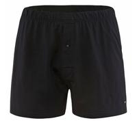 CALIDA Herren Jersey Boxershorts, 3er Pack - Cotton Code, einfarbig, 100% Baumwolle Schwarz XL