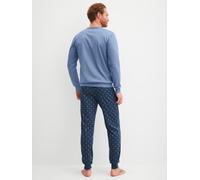 CALIDA - HERREN Pyjama mit Bündchen coronet blue - Gr. - XXL