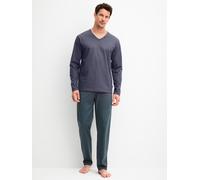 Calida - HERREN Pyjama vinyle - Gr. - XL