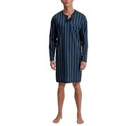 CALIDA Herren Relax Imprint Nachthemd, Insignia Blue, Standard