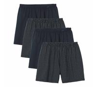 CALIDA Herren Web-Boxershorts, 4er Pack - Prints Benefits, Baumwolle, Single Jersey L Mehrfarbig