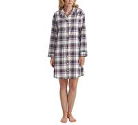 CALIDA Holiday Dreams Nachthemd Damen, Länge 95cm, Flannel