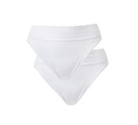 CALIDA Damen Jazzpant, 2er-Pack Iconics, weiß, M weiss