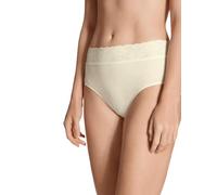 CALIDA Iconics Midi Slip Damen, aus 100% Baumwolle, mit Spitze