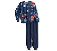CALIDA Kids Bündchen-Pyjama Kinder, aus 100% Bio Baumwolle, hautfreundlich, pflegeleicht