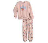 CALIDA Kids Bündchen-Pyjama Kinder, aus 100% Bio Baumwolle, hautfreundlich, pflegeleicht