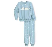 CALIDA Kids Bündchen-Pyjama Kinder, aus 100% Bio Baumwolle, hautfreundlich, pflegeleicht