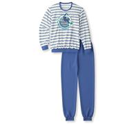 CALIDA Kids Bündchen-Pyjama Kinder, aus 100% weicher Bio Baumwolle, weiche Bündchen für zusätzliche Wärme, pflegeleicht