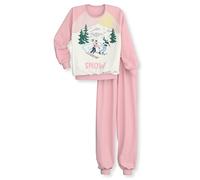 CALIDA Kids Bündchen-Pyjama Kinder, aus Bio Baumwolle, atmungsaktiv, pflegeleicht, mit weichen Bündchen and den Abschlüssen