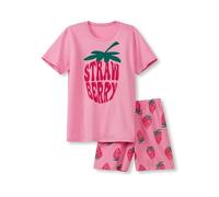 CALIDA Kids Mädchen Kurz-Pyjama Kinder, aus 100% Bio-Baumwolle