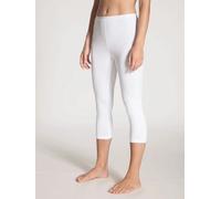 Calida Leggings 3/4 "Natural Comfort" aus PIMA-Baumwolle Weiss XS