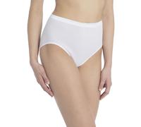 CALIDA Damen Light Midislip Taillenslip, Weiß, 44-46 EU