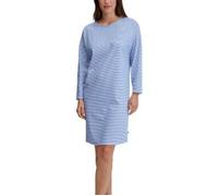 Calida Lovely Nights Long Sleeve Nightdress Hellblau Baumwolle Medium Damen