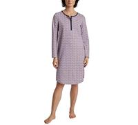 CALIDA Lovely Nights Nachthemd Damen, aus 100% Baumwolle Peacoat Blue 36-38