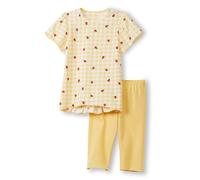 Calida Mädchen Toddlers Ladybird Pyjamaset, Sundress Yellow, 80