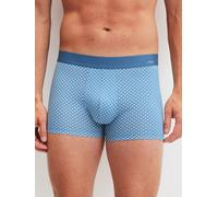 CALIDA Boxershorts Cotton Code Design Single-Jersey 94% Baumwolle/6% Elasthan XL atlantic blau